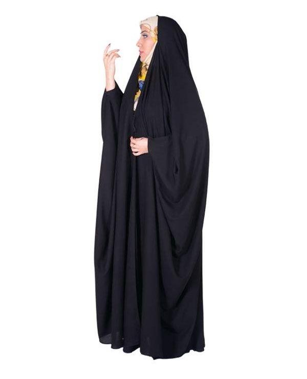 چادر جده عبایی کرپ کن کن ژرژت شهر حجاب