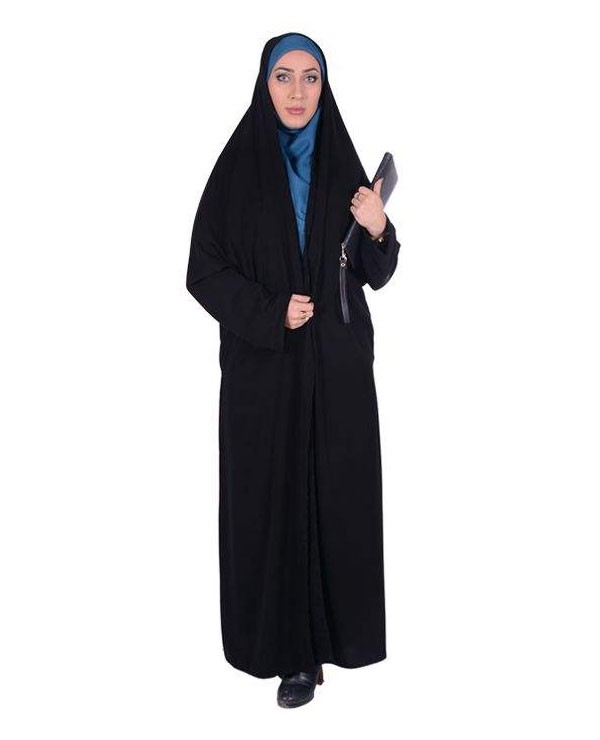چادر ملی اداری کرپ کریستال شهر حجاب مدل 8003